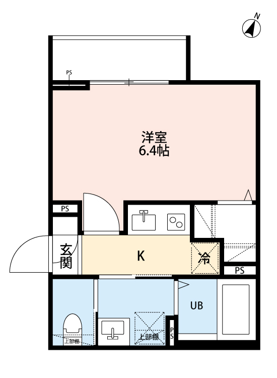 ｒｏｂｏｔ　ｈｏｍｅ　習志野台 301号室 間取り