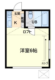 シティハウス高根木戸 103号室 間取り
