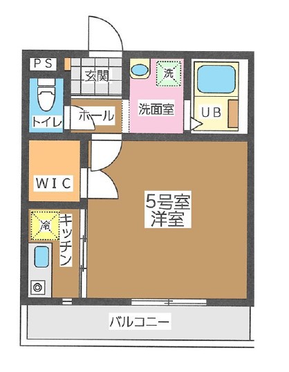 ラウレアファースト 205号室 間取り