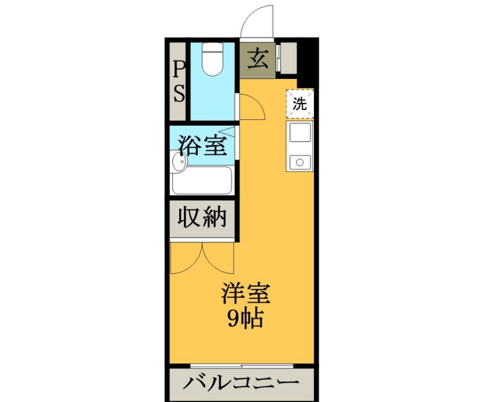 オーパス２１ 202号室 間取り