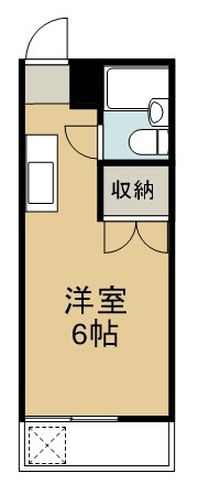 セブンハイツ船橋日大前 101号室 間取り