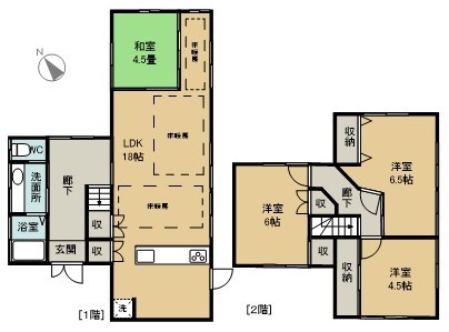 習志野台７丁目Ｆ邸 間取り