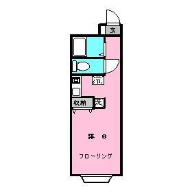 ポレールミヤマ 203号室 間取り