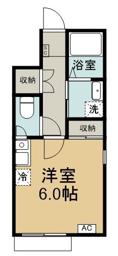ベレガンス新鎌ヶ谷Ⅱ 101号室 間取り