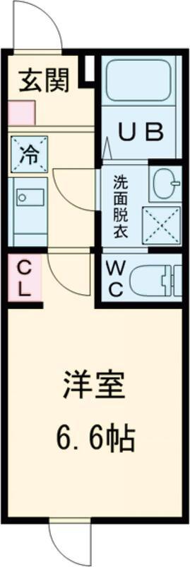 ＧＲＡＤＵＳ高根台 101号室 間取り