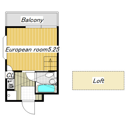 ベルコーポ 205号室 間取り