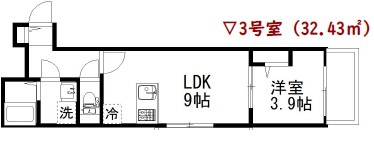 アットリラ八千代台西Ｂ 204号室 間取り