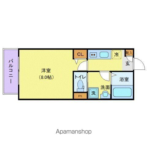 ジーメゾン鎌ケ谷東道野辺アマーレ 103号室 間取り