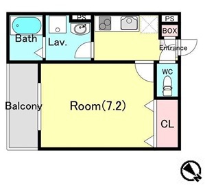 ジーメゾン薬園台 304号室 間取り