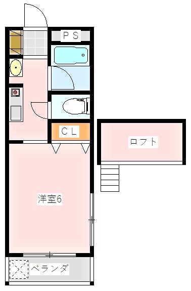 竹浪ビル 302号室 間取り