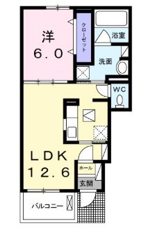オネスティ高根台八番館 503号室 間取り