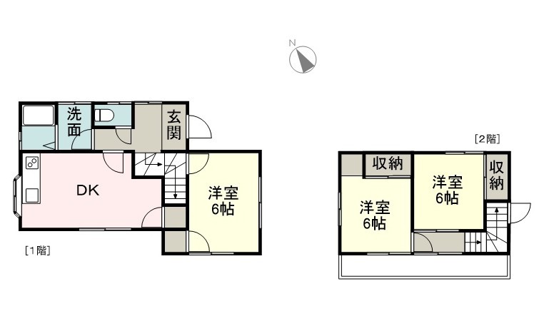 井野貸家（佐倉市） 間取り