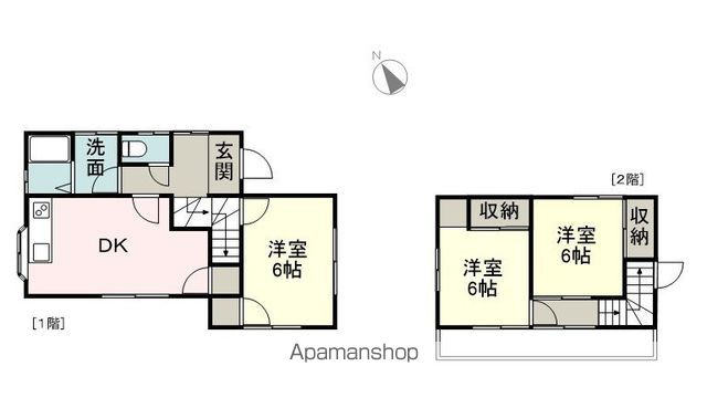 井野貸家（佐倉市） 間取り