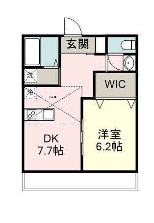 プレステージ１０番館 205号室 間取り