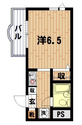 サンハイツ薬園台 210号室 間取り