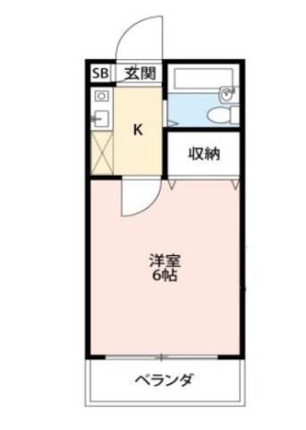 アルファネクスト津田沼第５ 201号室 間取り