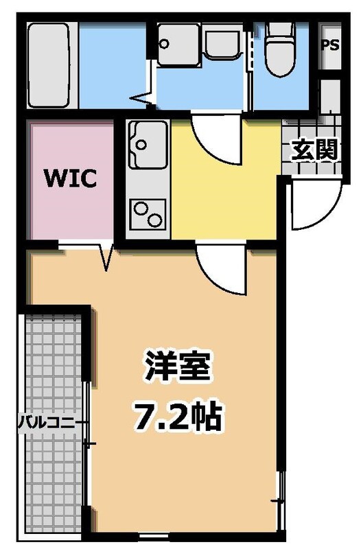 カーサデビエント 103号室 間取り