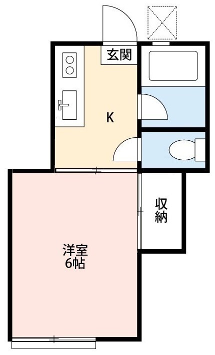 ベルメゾン 205号室 間取り