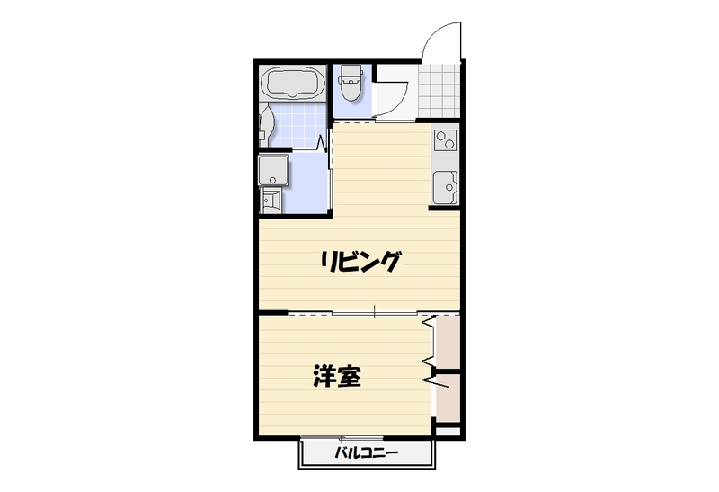 Ｌｙｋ村上 101号室 間取り