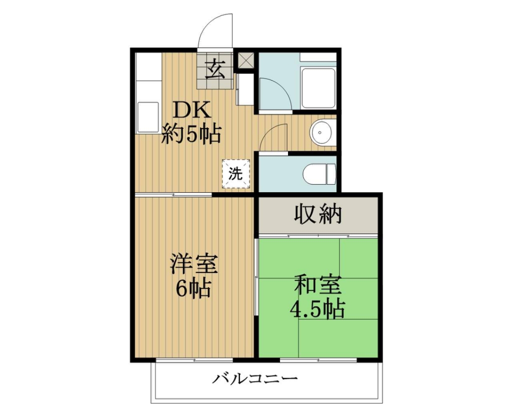 マルゼンコーポラス 302号室 間取り