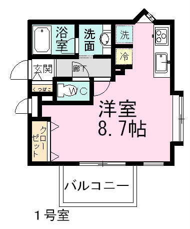 ラ・フォレ２５ 301号室 間取り