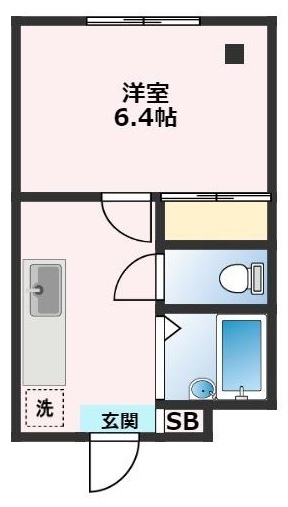 サンヒルズ習志野 102号室 間取り