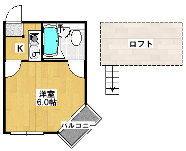 ジュネパレス津田沼第１ 108号室 間取り