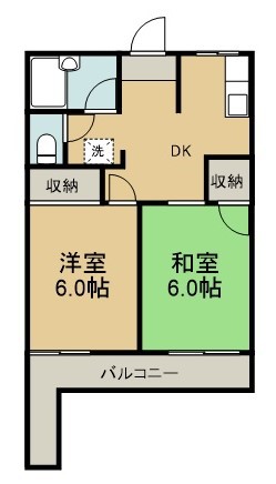 ハイネス藤崎 101号室 間取り