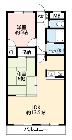 プリモディーネ 302号室 間取り