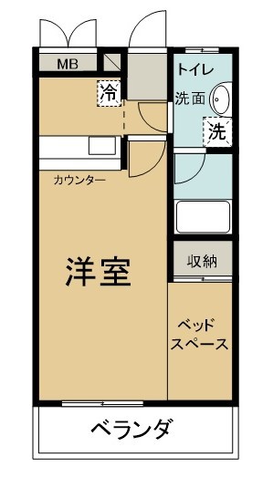 サンシャイン津田沼 305号室 間取り