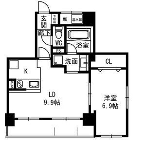 Ｓｏｐｈｉａ　Ｇｒａｃｅ 303号室 間取り