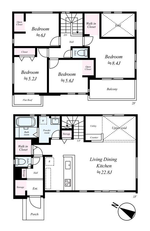 船橋市八木が谷３丁目戸建 間取り