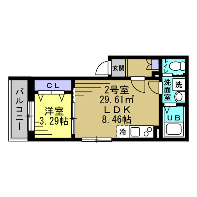 ＬＤ八千代中央 302号室 間取り