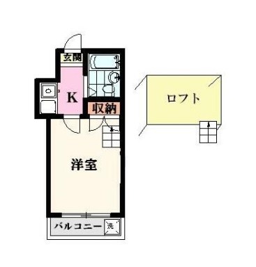 Ｒｕａ花咲 202号室 間取り