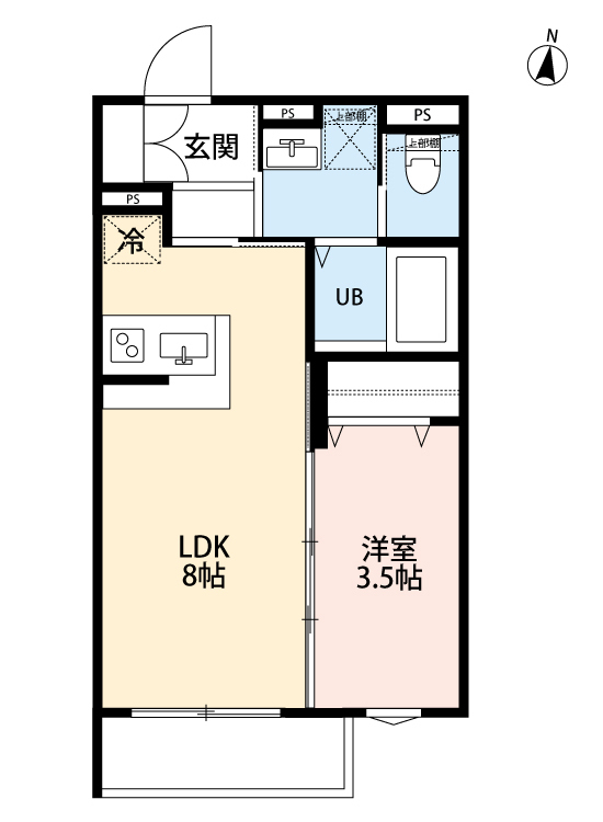 ｒｏｂｏｔ　ｈｏｍｅ　習志野Ⅱ 301号室 間取り