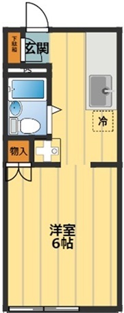 プリべメゾンＭＯＲＩ 102号室 間取り