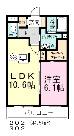 Ｓｕｎ－Ｉｚｕｍｉ薬円台 202号室 間取り