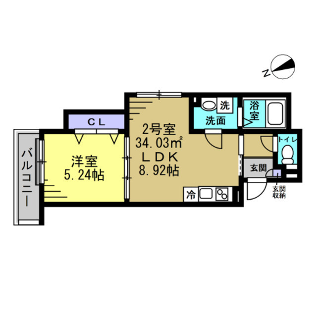 コンフォート薬園台 302号室 間取り