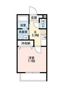 Ｅｓｐｒｉｄｅ 302号室 間取り