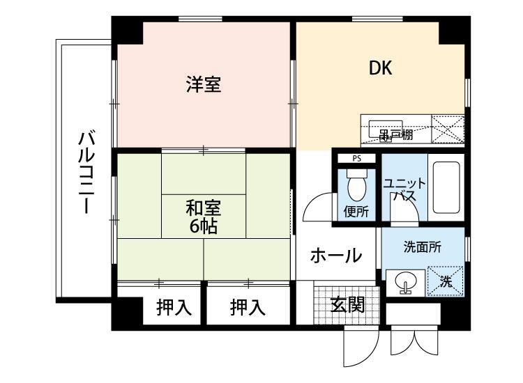 トータロー習志野ビル 301号室 間取り