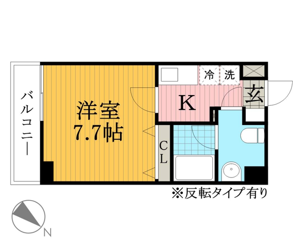 Ａｓｃｅｎｔ　Ｙ　津田沼 401号室 間取り