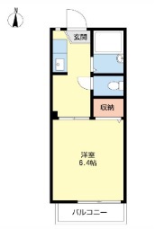 メゾン小川 201号室 間取り