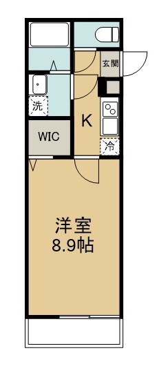 ウィンメゾン薬園台 203号室 間取り