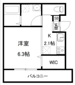メゾン・リッツⅡ 201号室 間取り