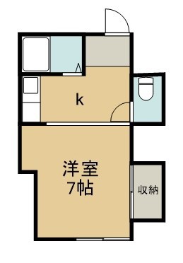 コスタ船橋日大前 202号室 間取り
