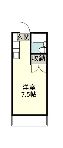 Ｓーハウス 201号室 間取り