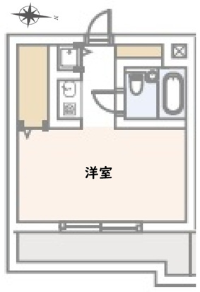 ラレーブ津田沼Ⅳ 408号室 間取り