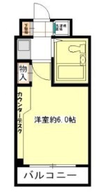 津田沼ダイカンプラザＣｉｔｙ 409号室 間取り