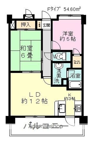 ラ・フォレ２３ 602号室 間取り