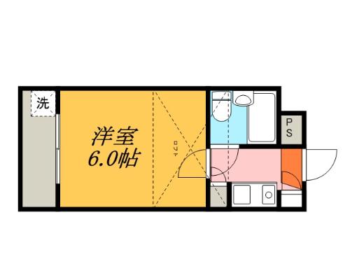 ジュネパレス津田沼第３１ 0205号室 間取り